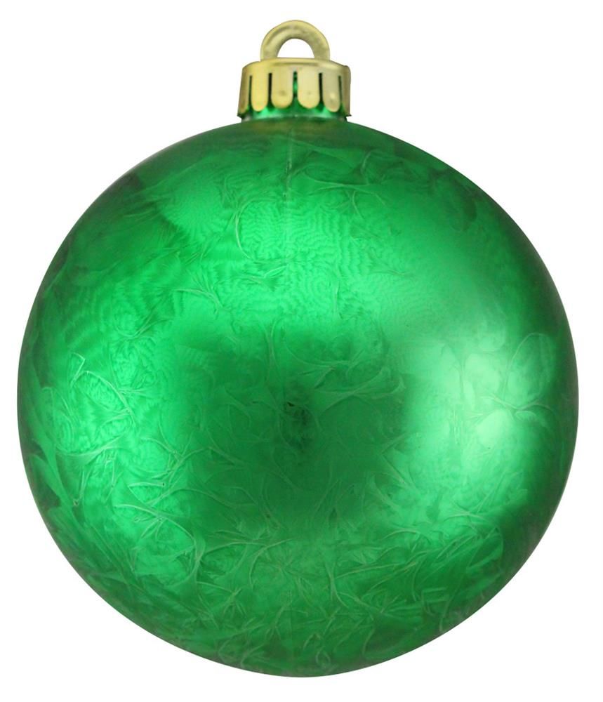 XH102209 | 250Mm | Feather Smooth Ball Orn | Green