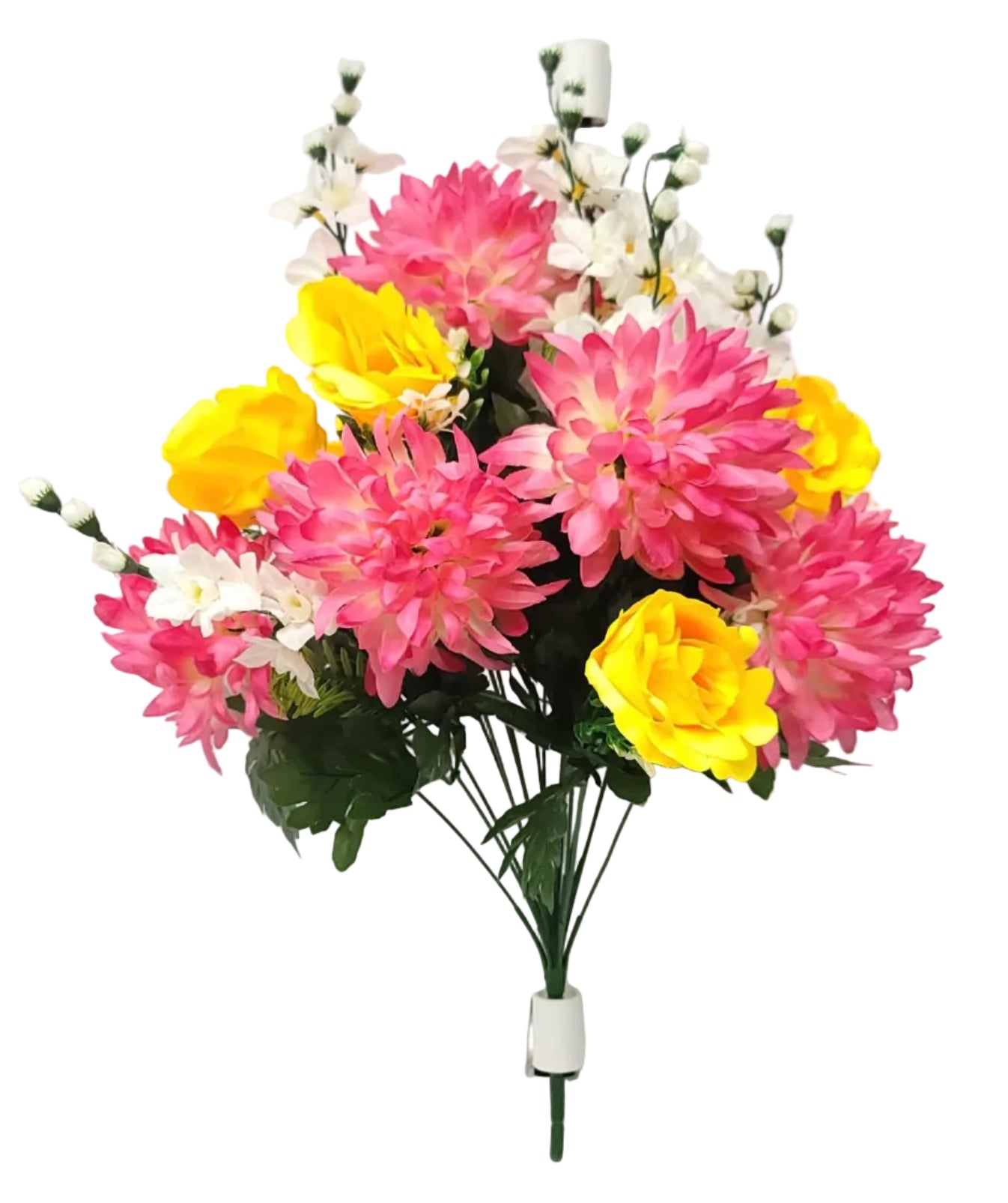 52244 | Mum/Bud/Delphenium Mix Bush x18 | Pink/Mix