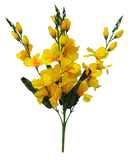 52452 | Gladiolus Bush x5 | Yellow - A&B Wholesale Market Inc
