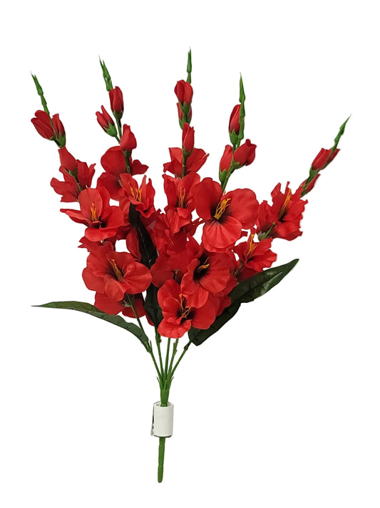 52457 | Gladiolus Bush x5 | Red