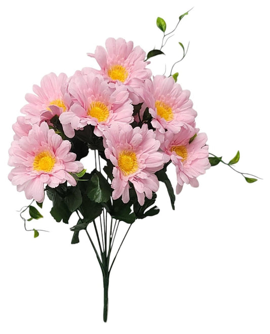 52534 | Zennia Bush x12 | Pink - A&B Wholesale Market Inc