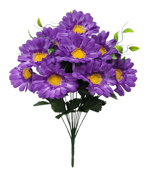 52536 | Zennia Bush x12 | Purple - A&B Wholesale Market Inc