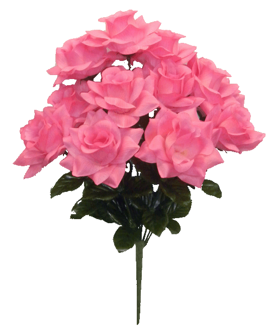 53432-AM.BTY | MP PRINTED ROSE BUSH X12 | AMERICAN BEAUTY