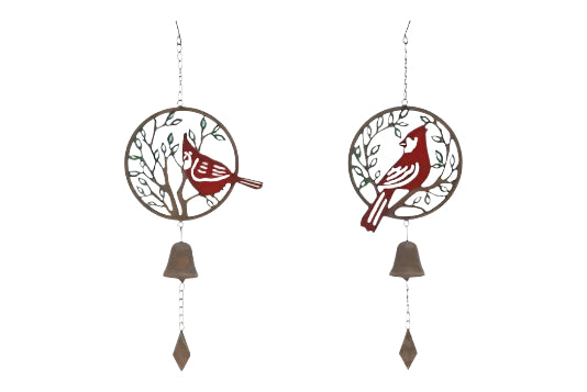 53956 | 23" | METAL CARDINAL W/C | 2 ASSORTED