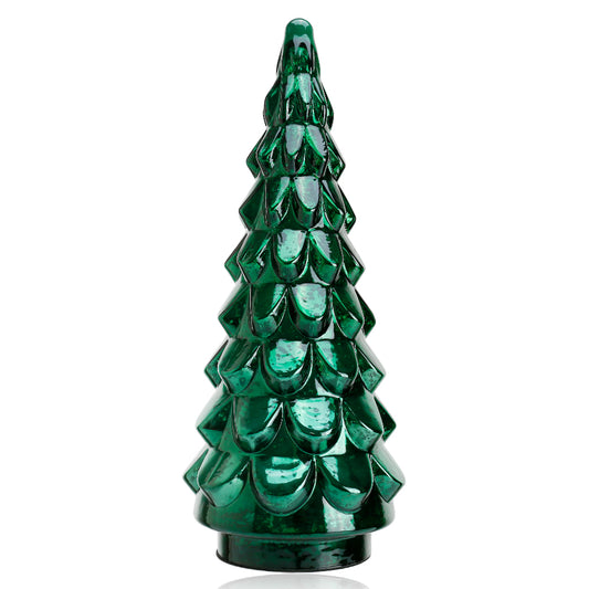 54200G | GLASS CHRISTMAS TREE | GREEN