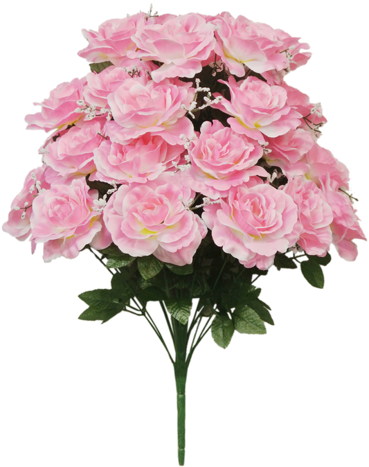 55919-PK | 23" | SATIN ROSE W/GYPSO X24 | PINK