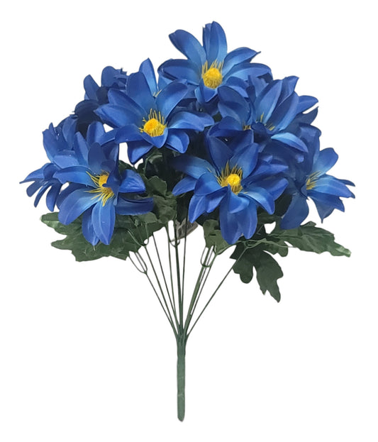 55996 | Corn Flower Bush x12 | Blue