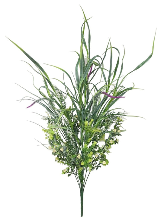 57001 | LG MIXED FERN BUSH X18 | GREEN