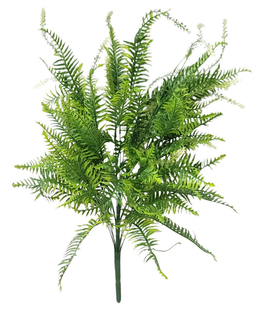 57201 | Lg Mixed Fern Bush x18 | Green