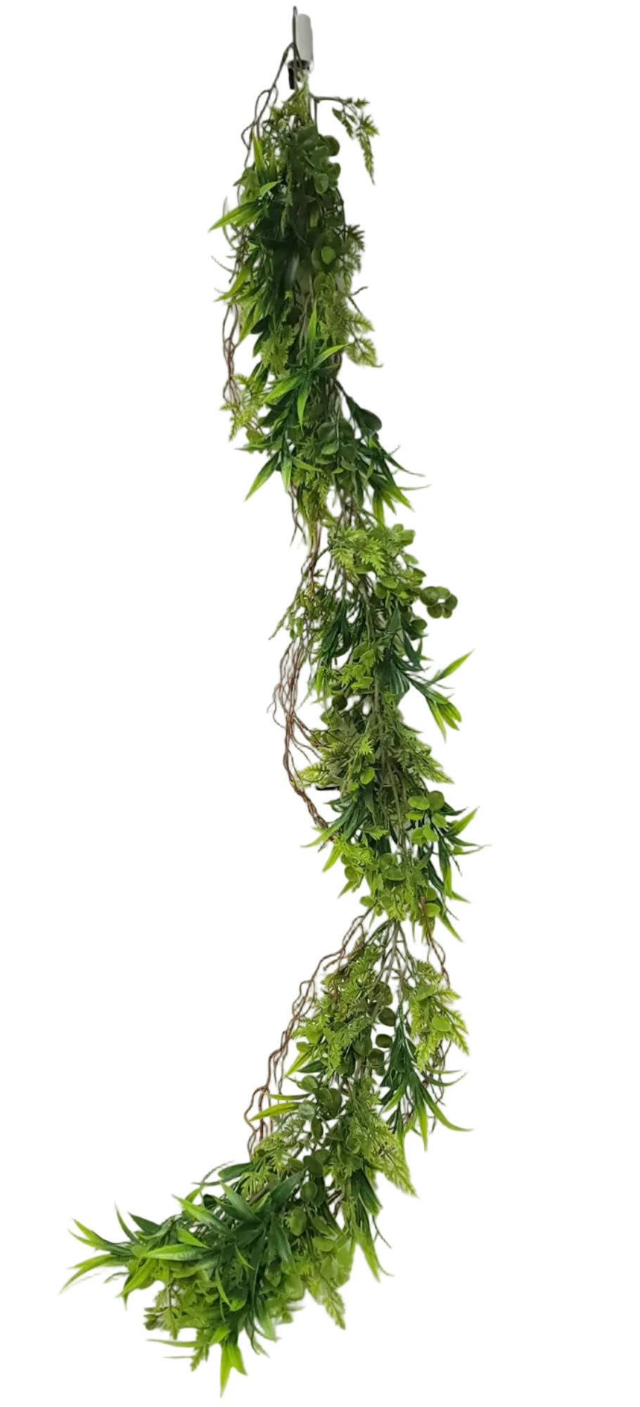 57711 | 55" | Boxwood Mix Garland | Green - A&B Wholesale Market Inc