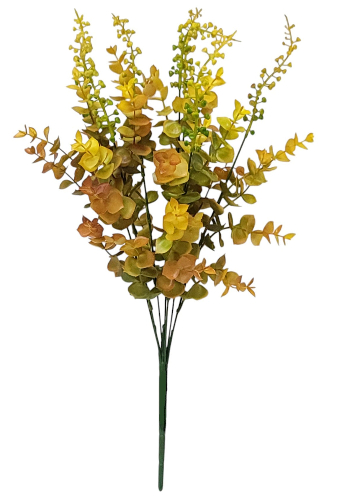 58352 | EUCALYPTUS BUSH X9 | YELLOW/BROWN