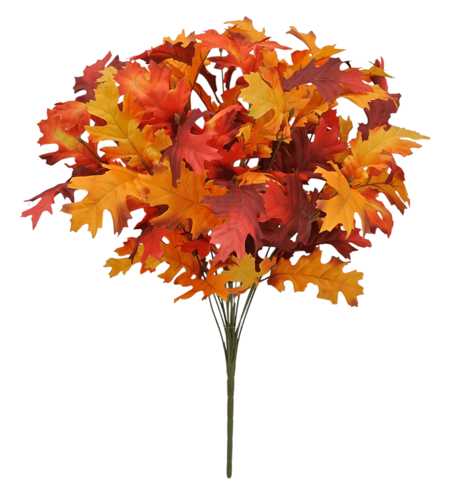58869-RDYELOR | 23" | OAK LEAF BUSH X14 | RED/YEL/ORANGE