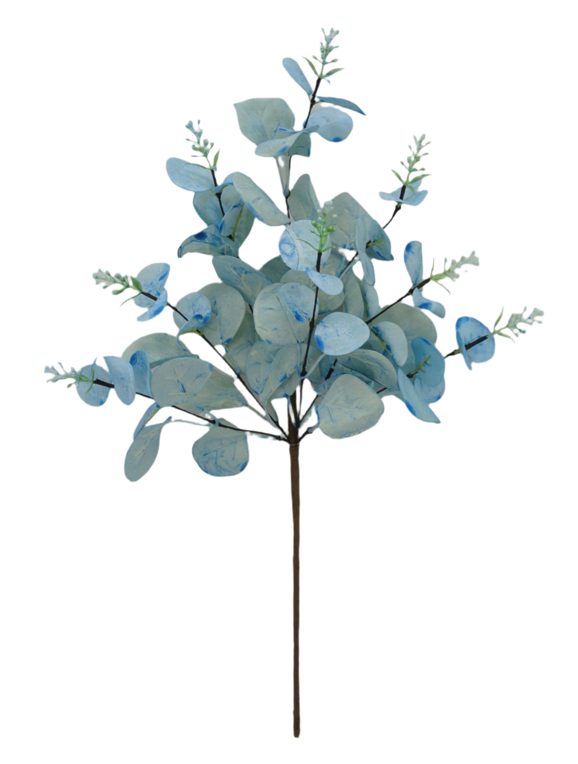 63760-BL 20" EUCALYPTUS BUSH - A&B Wholesale Market Inc