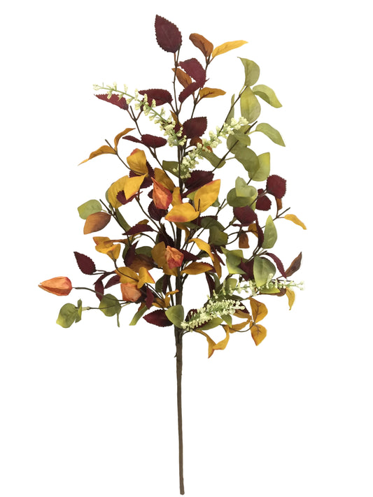 65113 | 27" | FALL LEAF LANTERN SPRAY