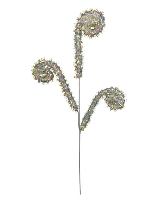 65291 | 30" | Tinsel Curly Spray | Gold