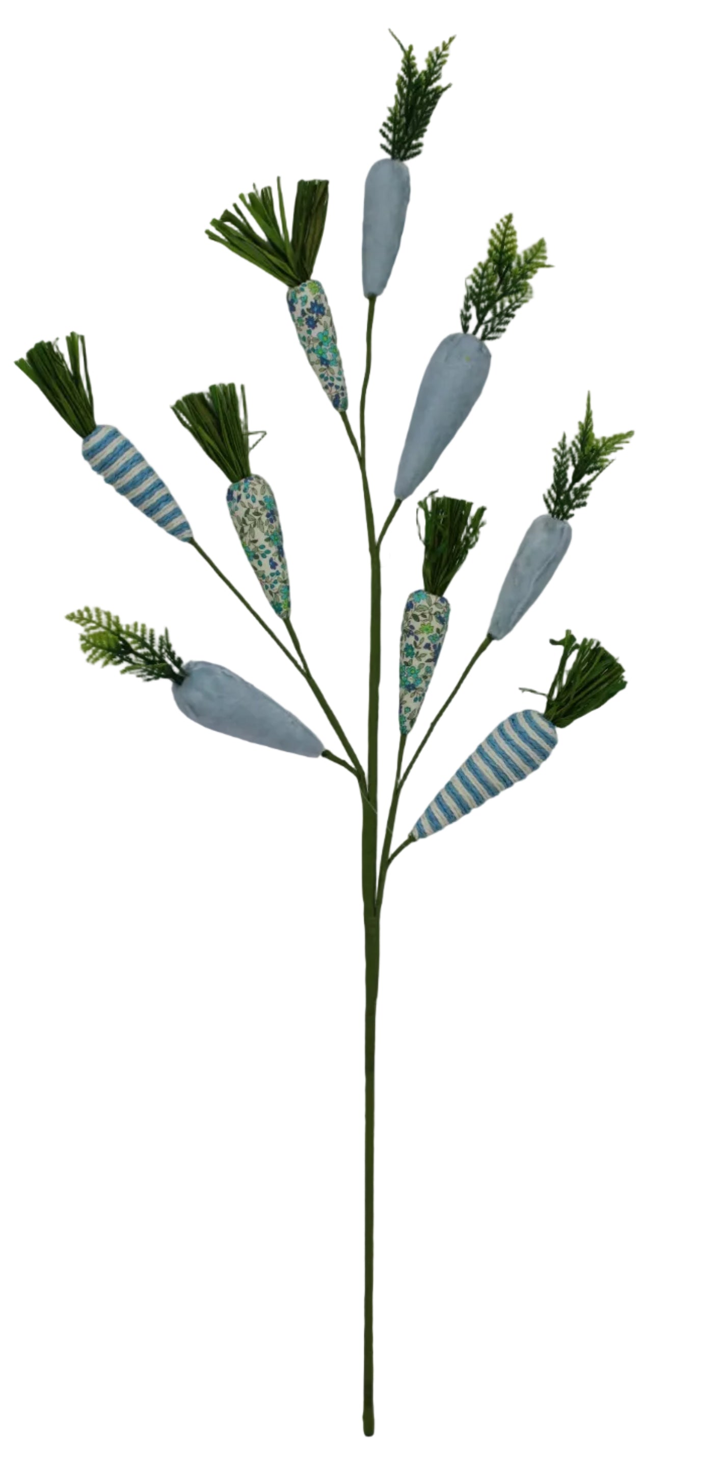 65448-BL | 27" | MIXED FABRIC CARROT