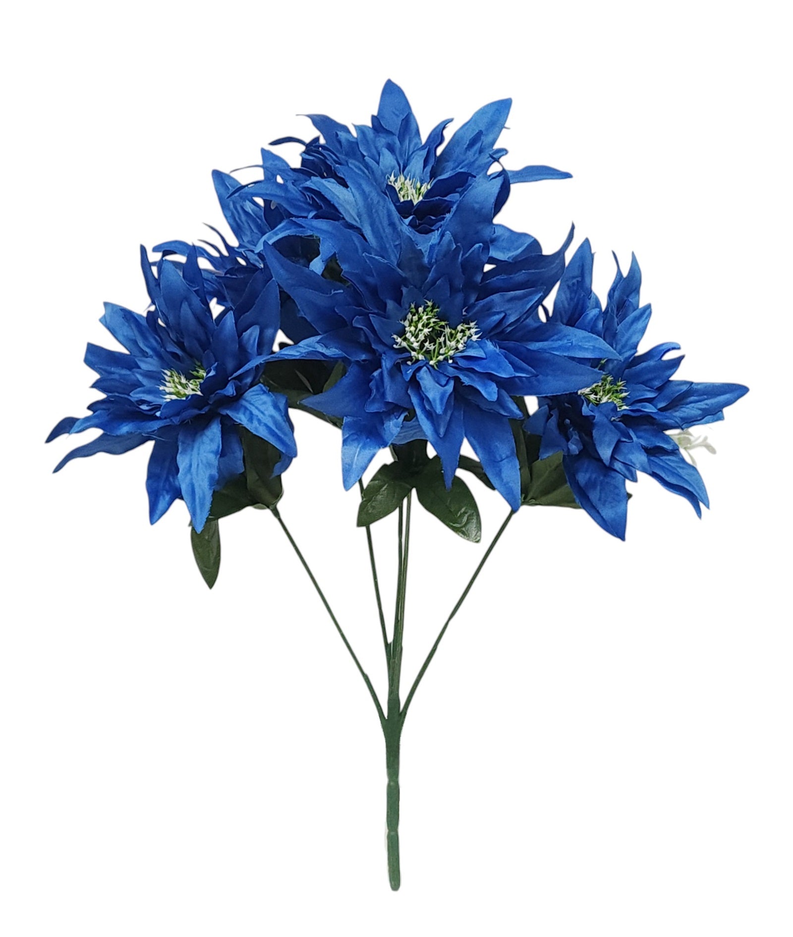 66694 | LG Dahlia Bush x5 | Blue - A&B Wholesale Market Inc