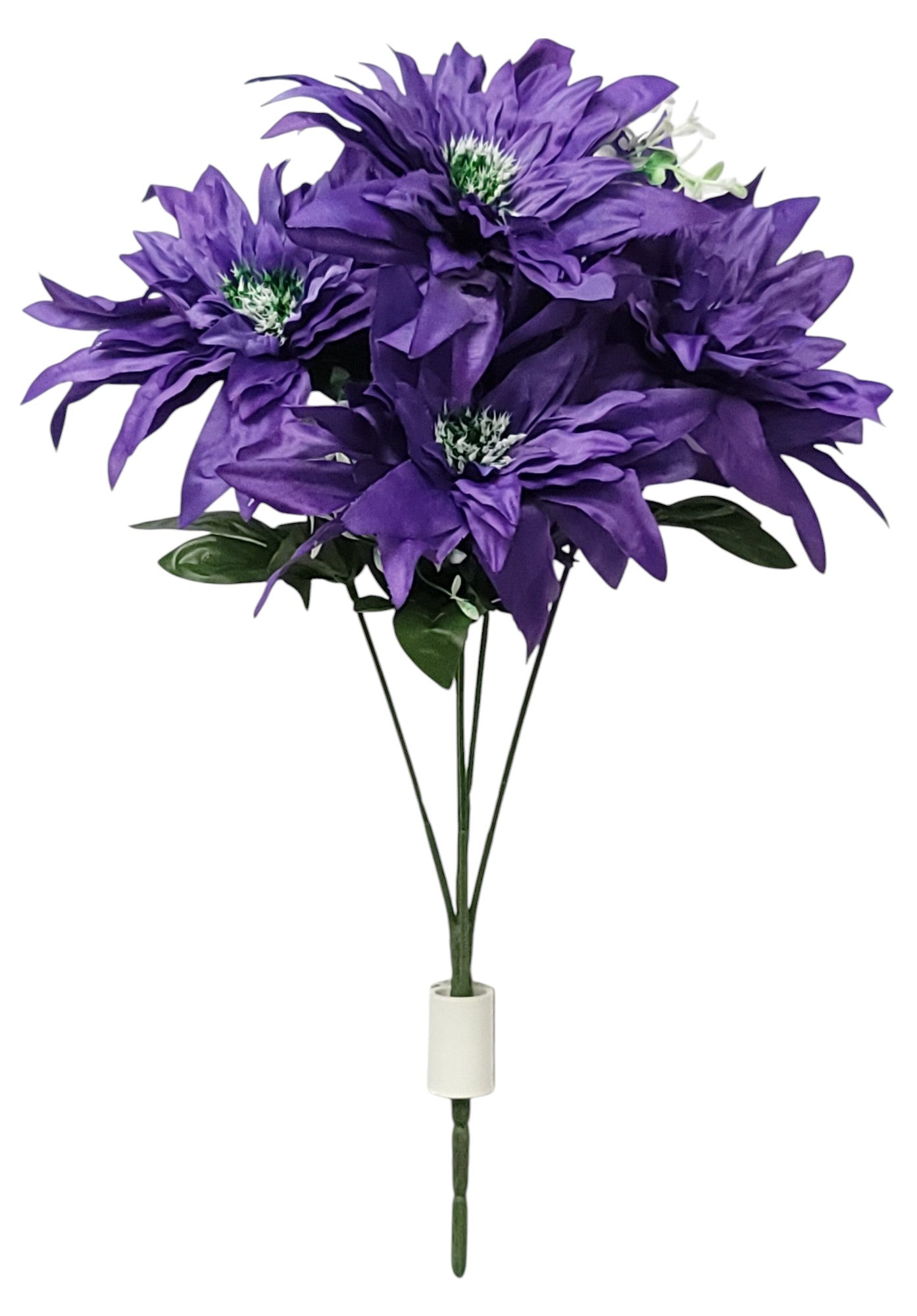 66695| LG DAHLIA BUSH X5 | PURPLE