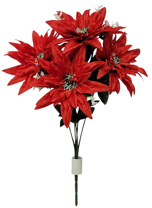 66696| LG DAHLIA BUSH X5 | RED