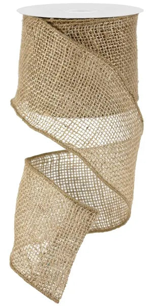 RA1369 | 4" | Loose Weave Burlap | Natural | 10yds - A&B Wholesale Market Inc