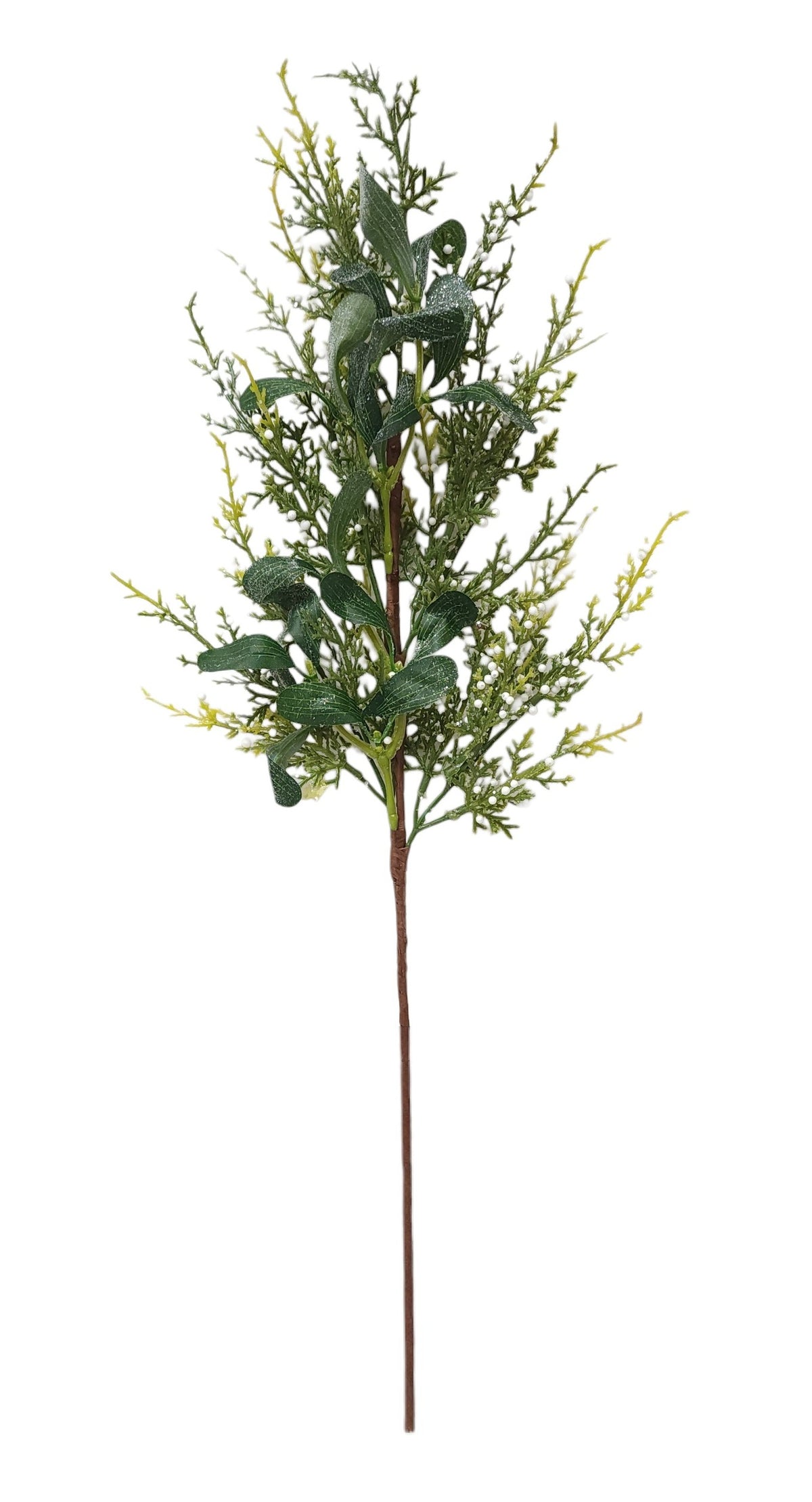 68522 | XMAS CEDAR W/BERRY SPRAY | CREAM