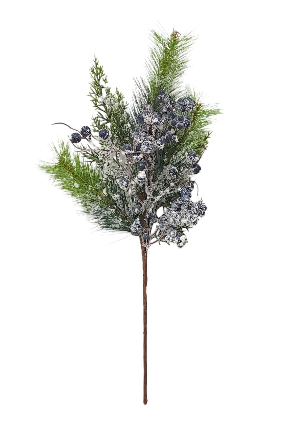 68633 | BERRY W/SNOW SPRAY | BLUE