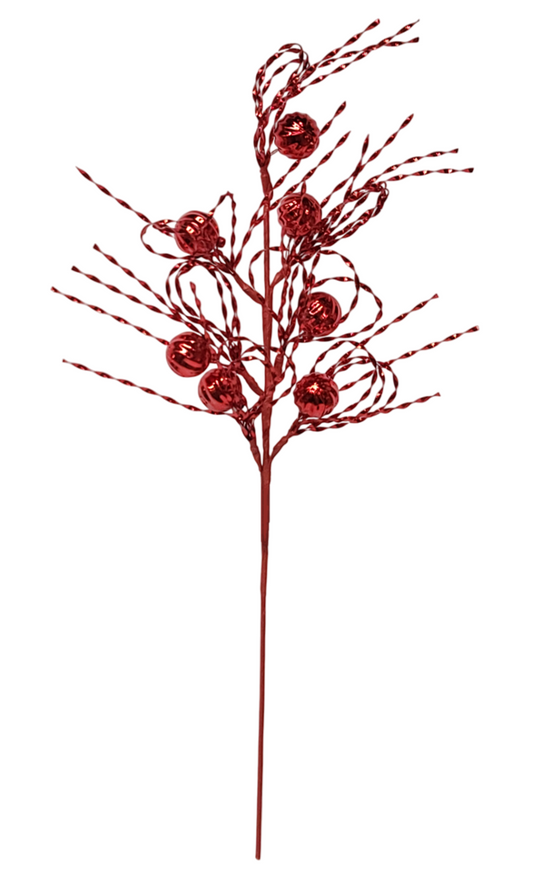 69213 | Xmas Spiral x7 | Red