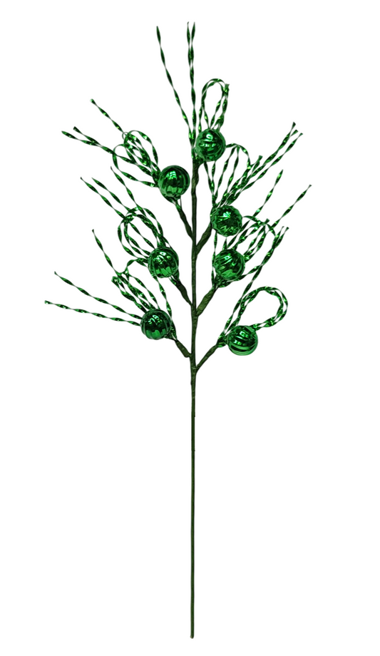 69214 | Xmas Spiral x7 | Green