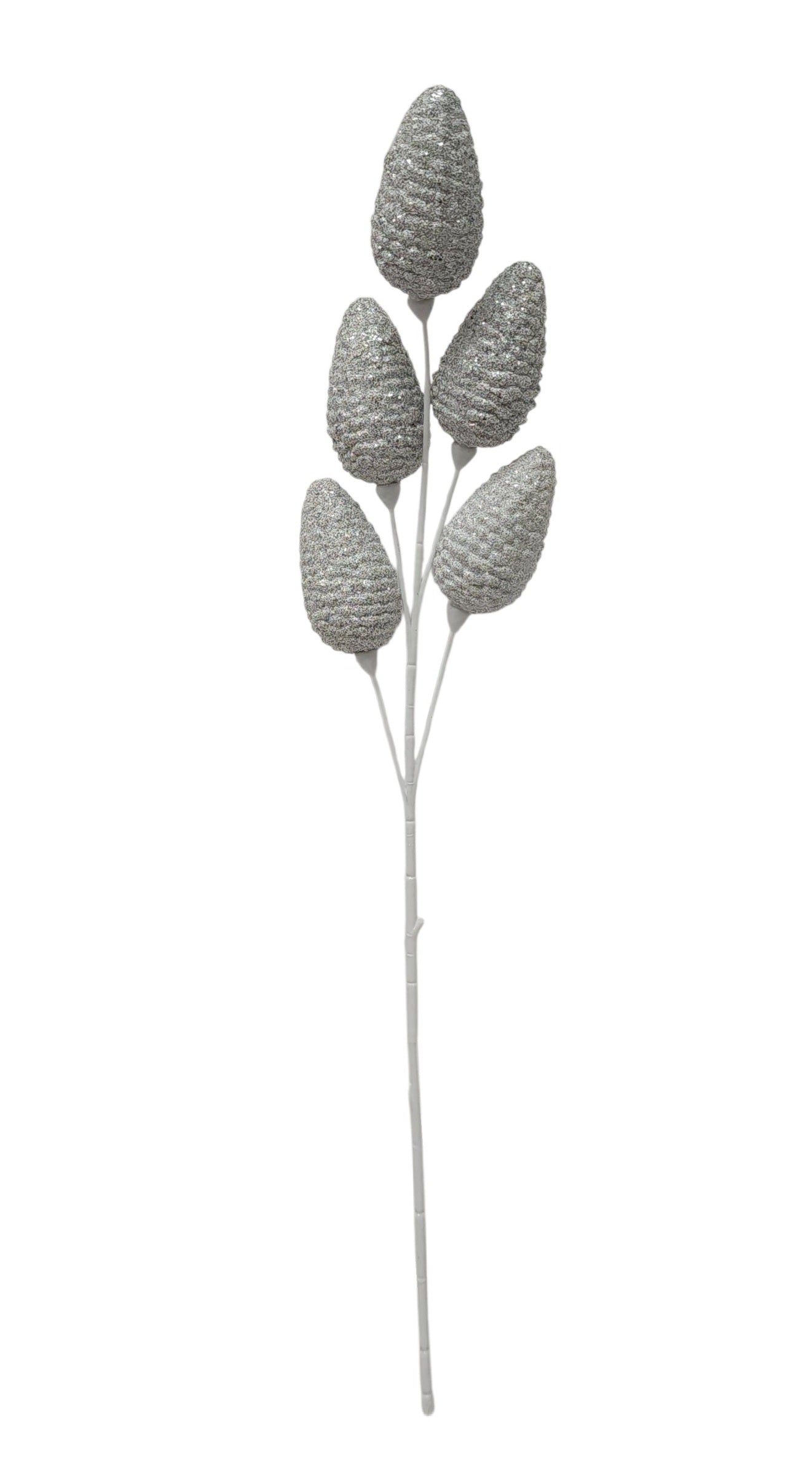 69452 | PINE CONE SPRAY X5 | SILVER