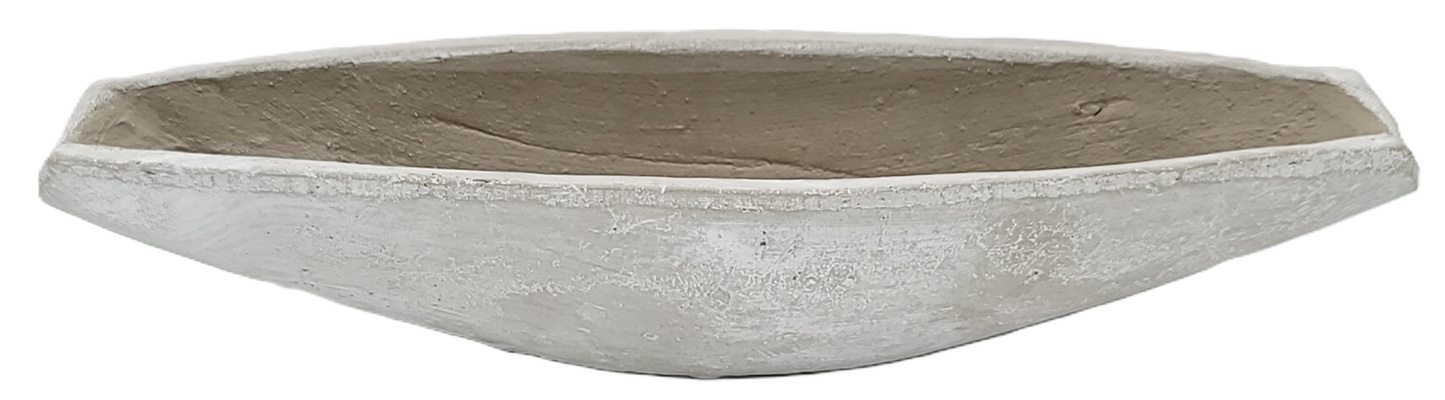 6972ST Stone Wash Open Boat Planter