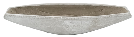 6972ST Stone Wash Open Boat Planter