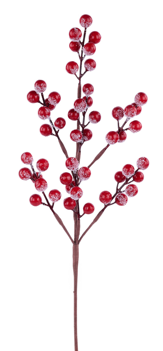 EW014824 | 16.5"L | Snowed Waterproof Berry Pick | Red