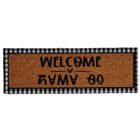 70046 Double Mat Welcome/Go Away - A&B Wholesale Market Inc