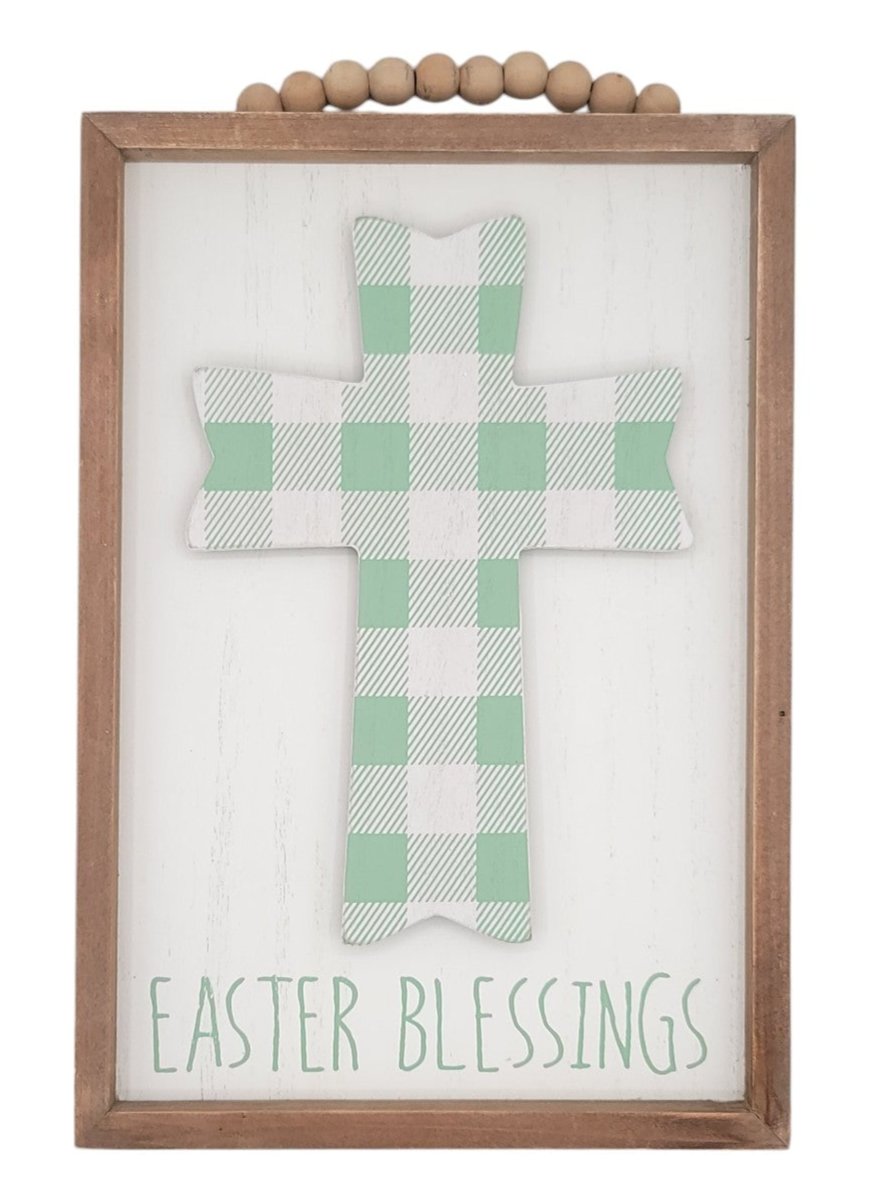 70057 Framed Easter Cross