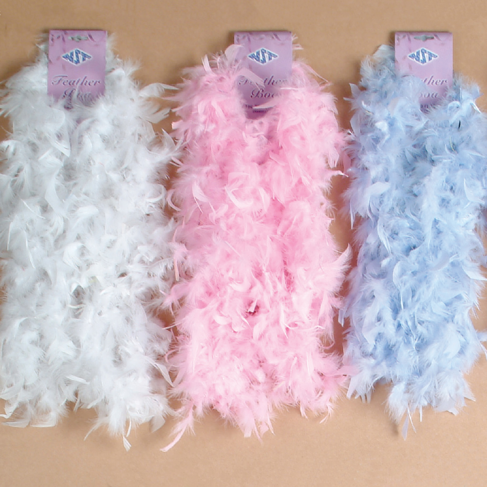 7144-WHITE | FEATHER BOA | WHITE | 2YDS