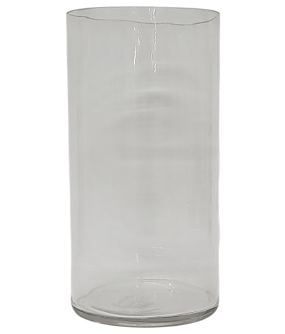 7305-CLEAR | 12"H x 6"D | CYLINDER GLASS VASE | 1PCS
