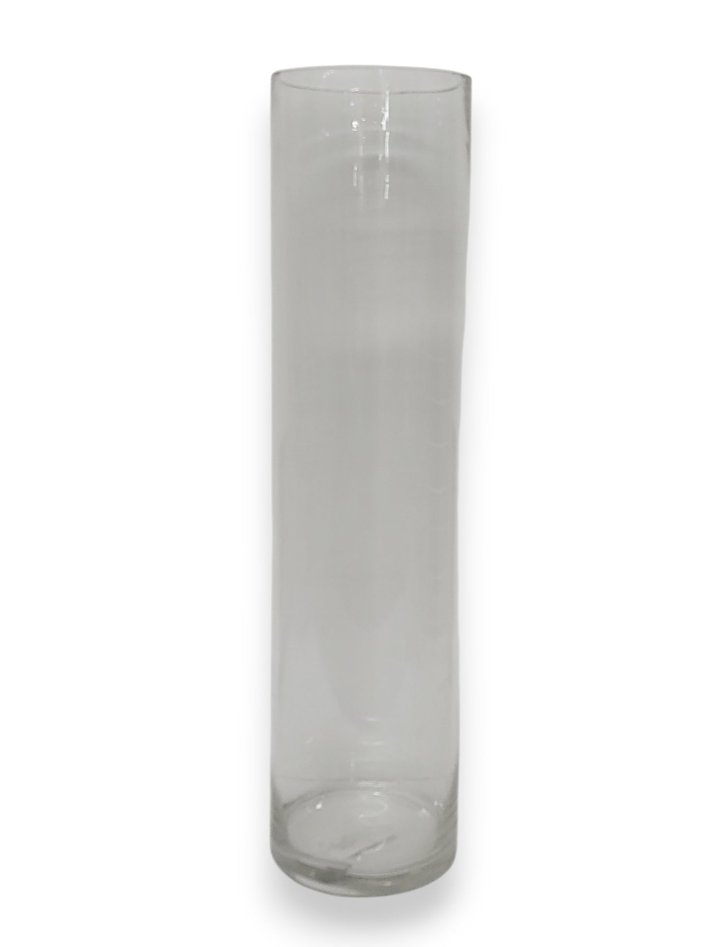 7308-CLEAR | 24"H x 6"D | CYLINDER GLASS VASE | 1PCS