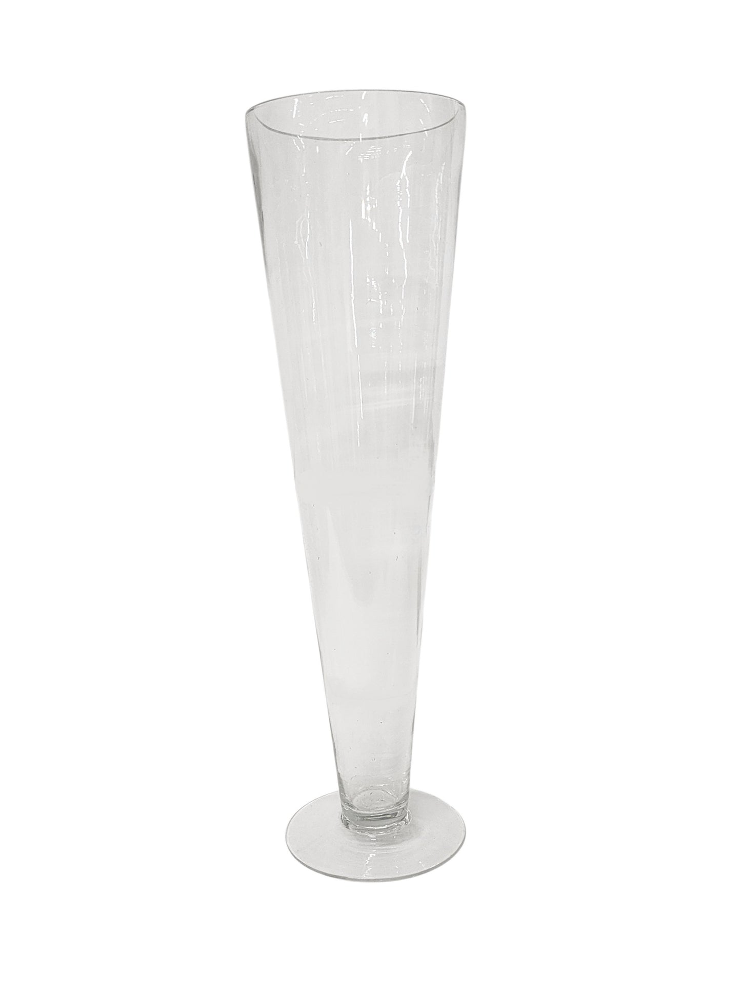 7367-CLEAR | 20"H | TRUMPET GLASS VASE