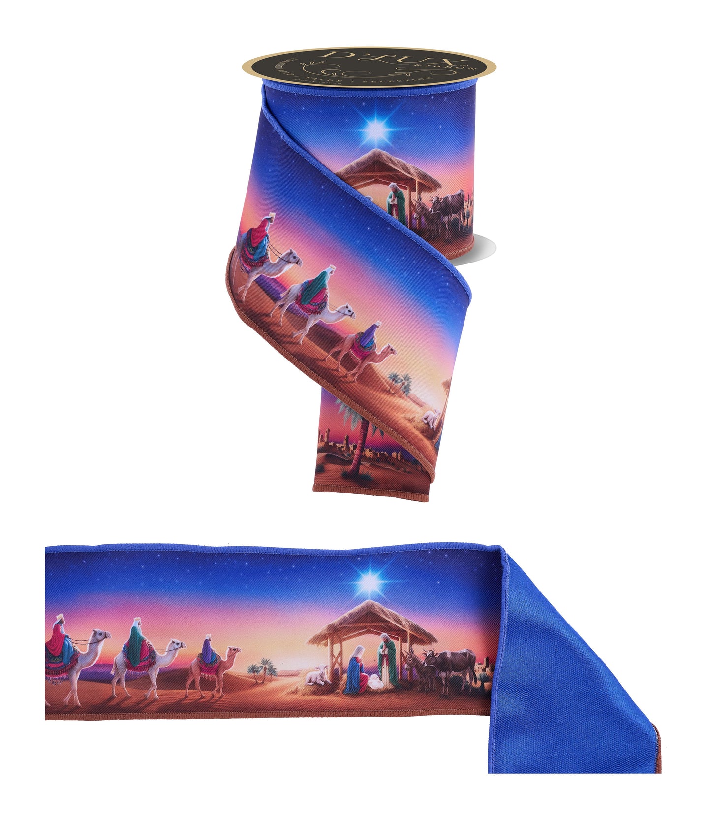 LX1251RT | 4" | Nativity Scene/Fused | 10yds