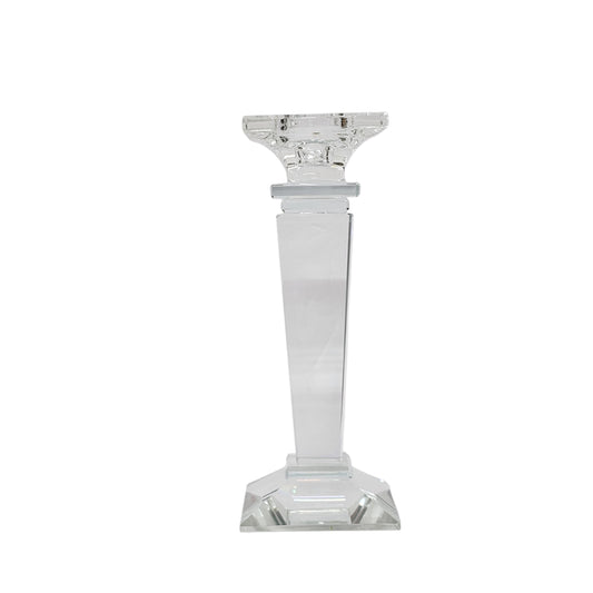 7875-CLEAR | 7.5"H x 3.25" | CRYSTAL CANDLE HOLDER