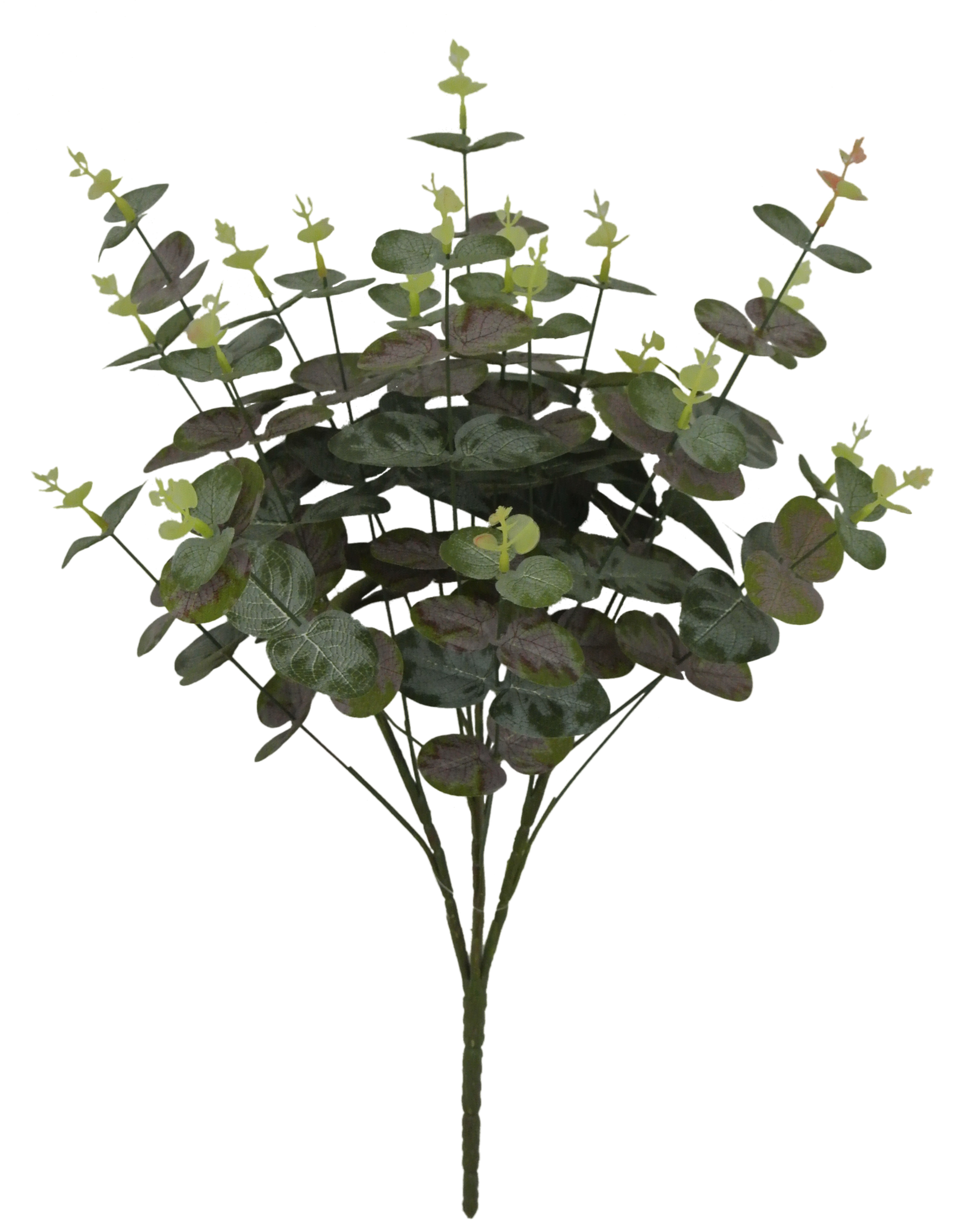 80067-GN PU 19" EUCALYPTUS BUSH X4 - A&B Wholesale Market Inc