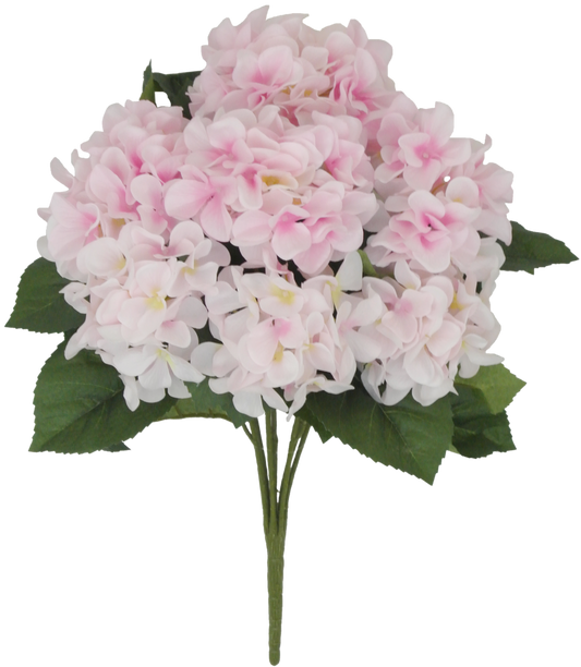 80312-PK | 22" | HYDRANGEA BUSH X7 | PINK