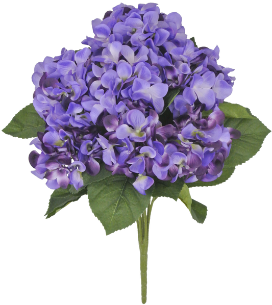 80312-PU | 22" | HYDRANGEA BUSH X7 | PURPLE
