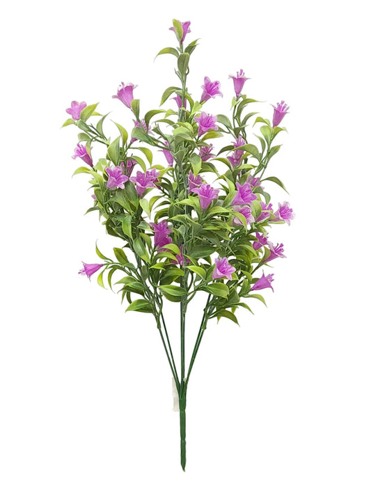 80553 | MINI BELL FLOWER X7 | PURPLE