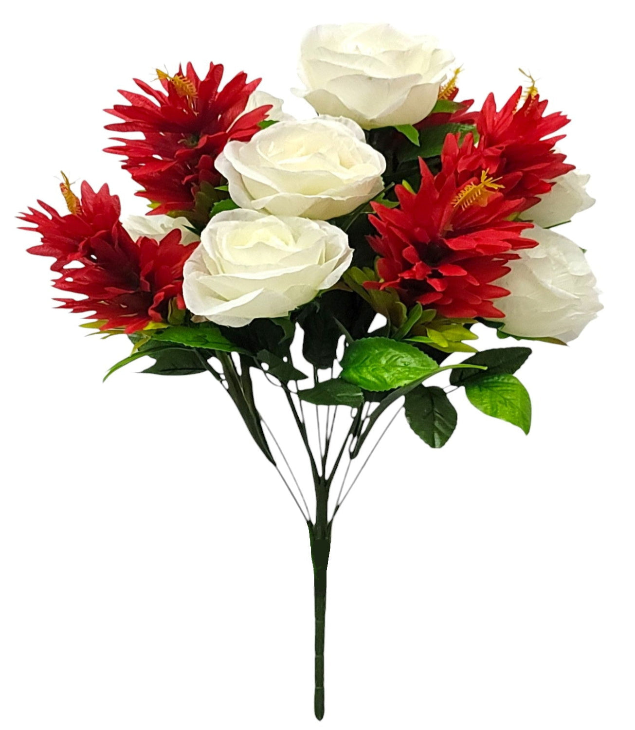 80665| ROSE BUD/CACTUS X13 | BURGUNDY/CREAM