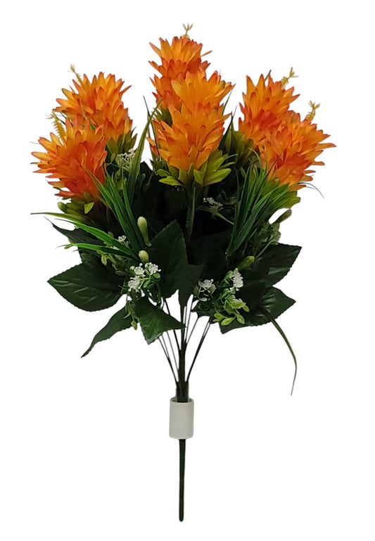 80763 | CACTUS MIX FLOWER X13 | ORANGE