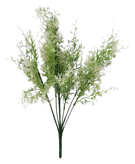 80793 | Mix Grass w/Flowers x9 | Cream