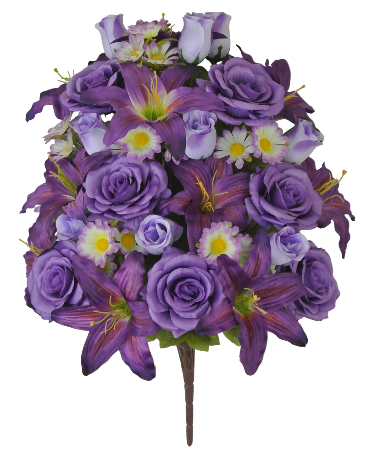 80802-PU | 28" | LILY ROSE MIXED BUSH X36 | PURPLE