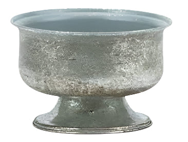 8106SL | Metal Urn w/Base | Silver