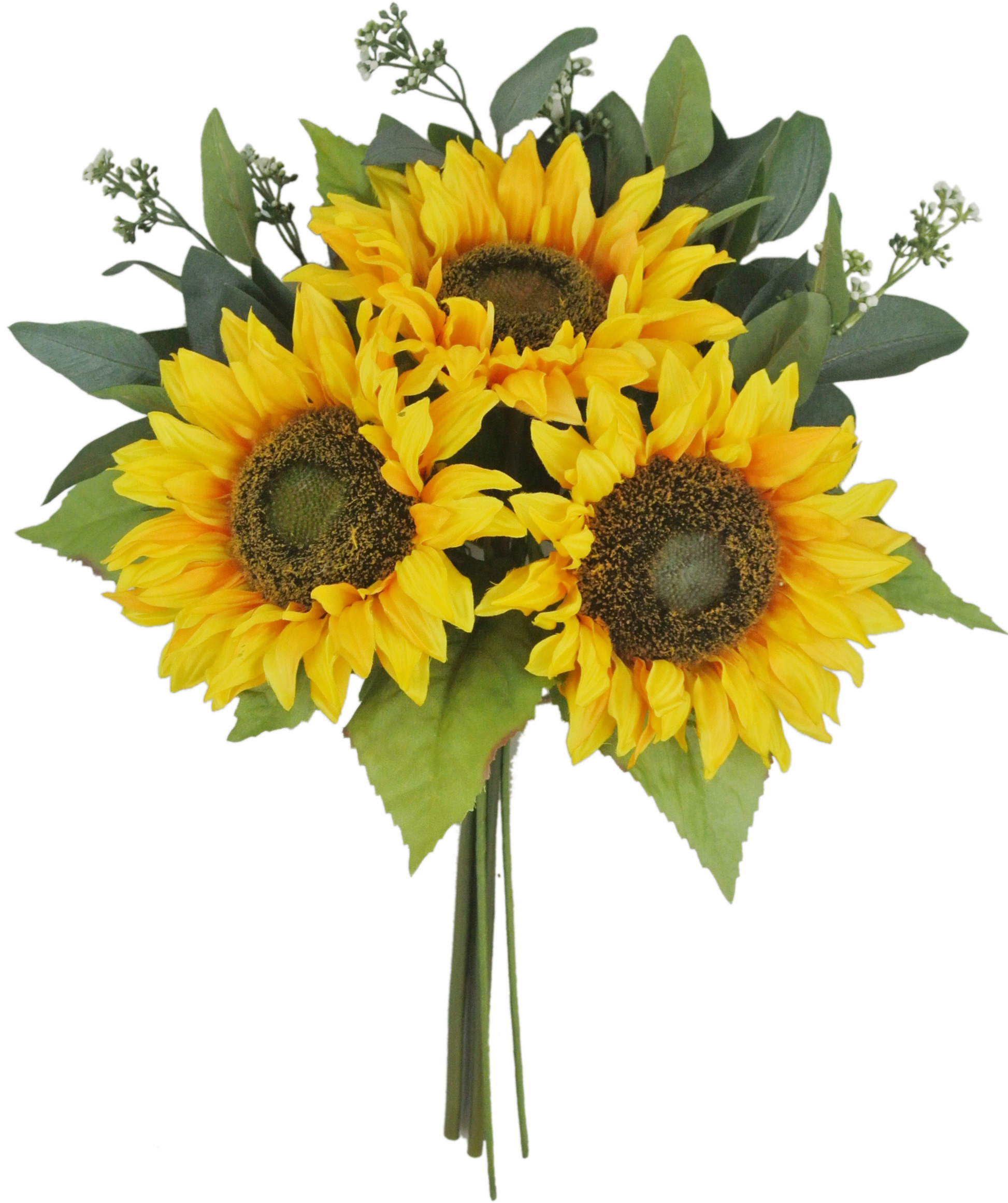81123-GOLD 19" Sunflower Bundle x6 - A&B Wholesale Market Inc